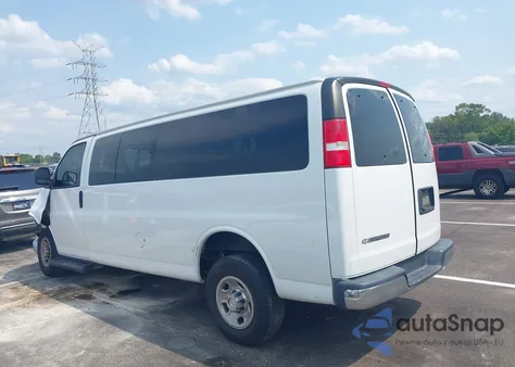 2020 Chevrolet Express Passenger Rwd 3500 Extended Wheelbase Lt from USA, damaged, VIN 1GAZGPFG9L1120984